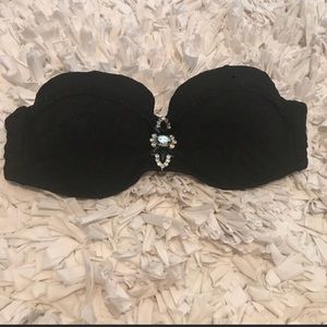 Lace bandeau Victoria’s Secret bathing suit top